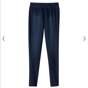 Girls Mudd dark denim ponte pants size 6